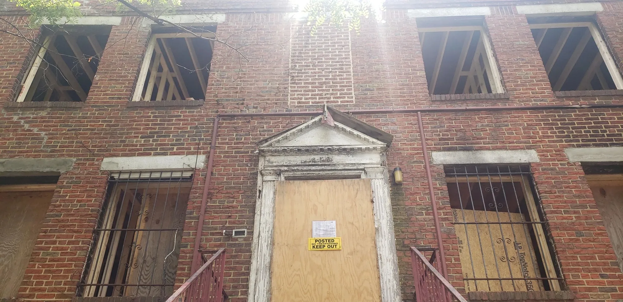 Wide view of a residential property.